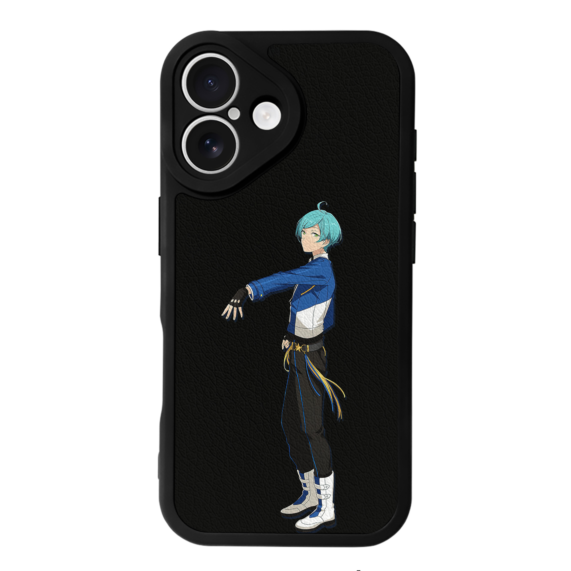 （画像用） あんさんぶるスターズ! Ensemble Stars 【iPhone 16シリーズ対応】シリコンスマホケース（レザー調） 材質：シリコン